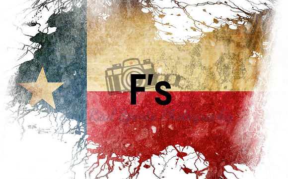 Lettered Grunge Flag-F