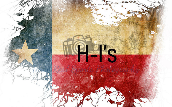 Lettered Grunge Flag-H-I