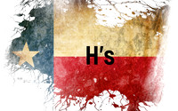 Lettered Grunge Flag-I