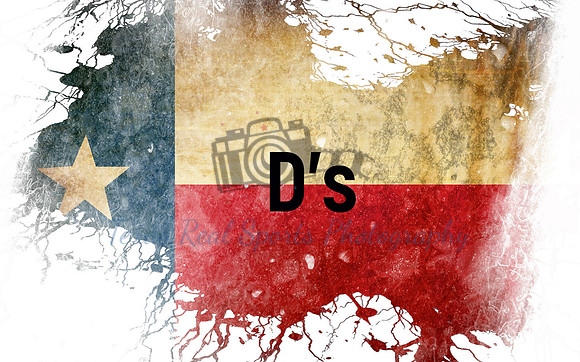 Lettered Grunge Flag-D